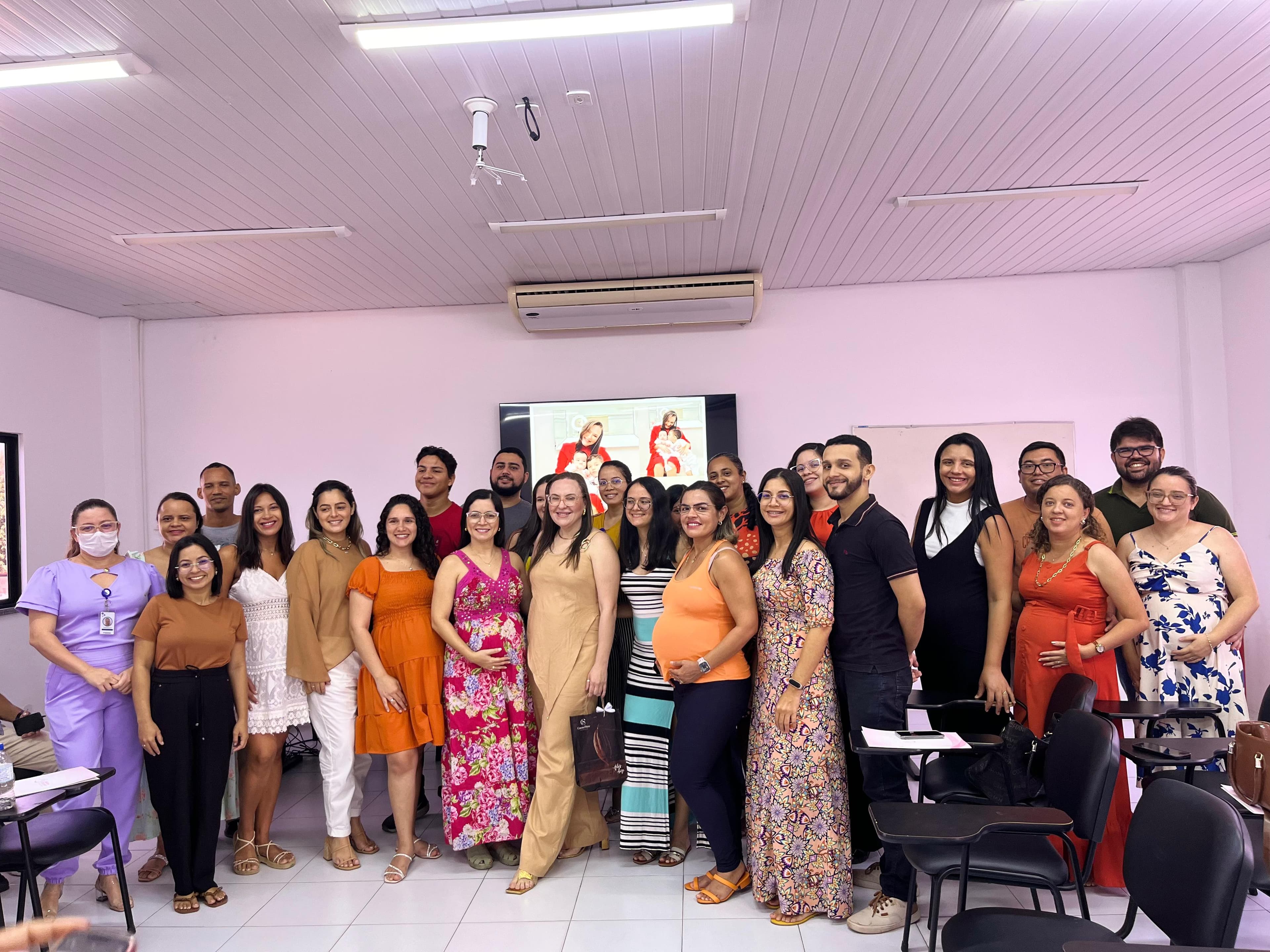 Curso de gestante é destaque no Agosto Dourado do HMB