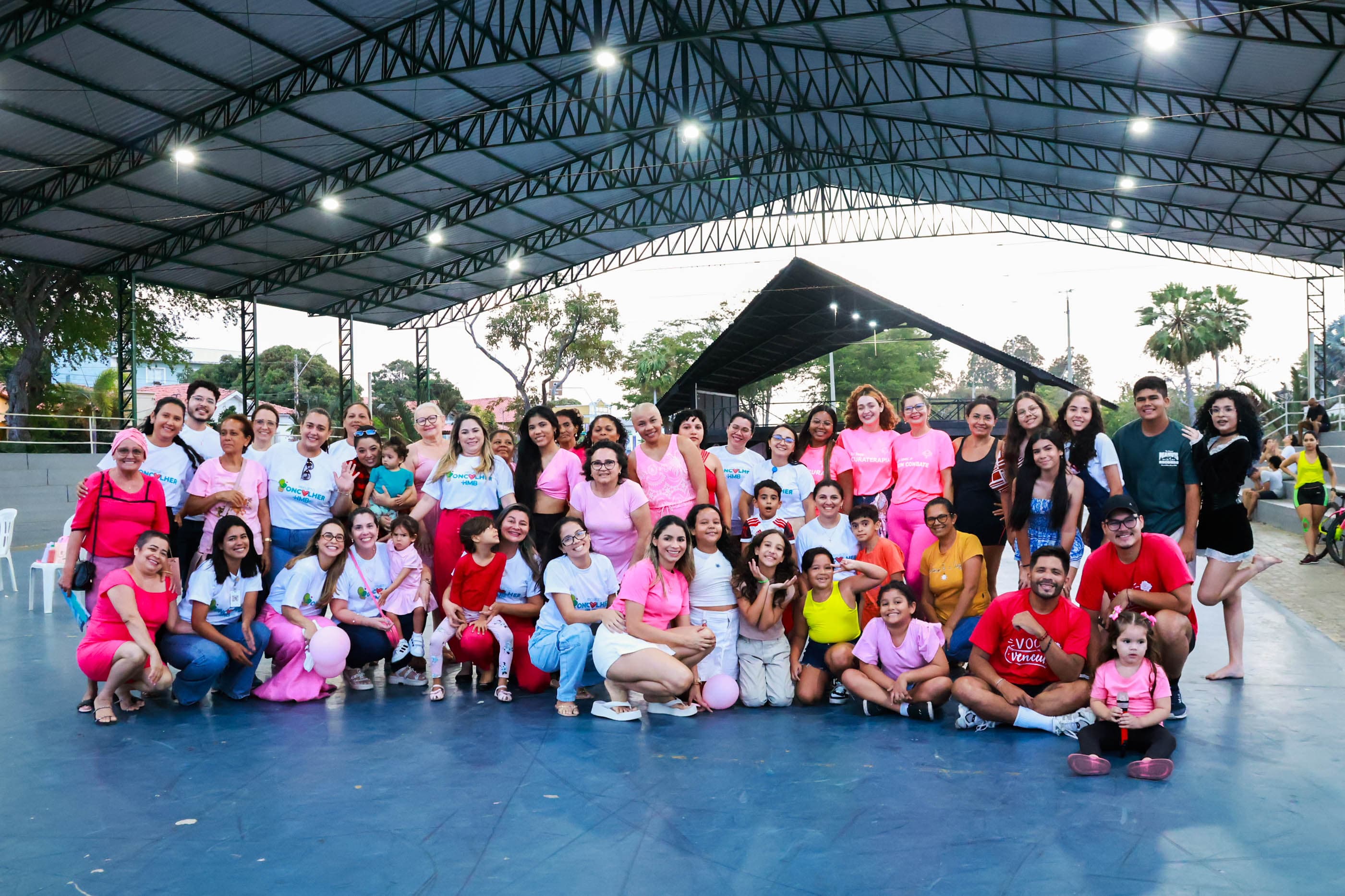 HMB encerra o Outubro Rosa com ação de cuidado, esperança e celebração da vida