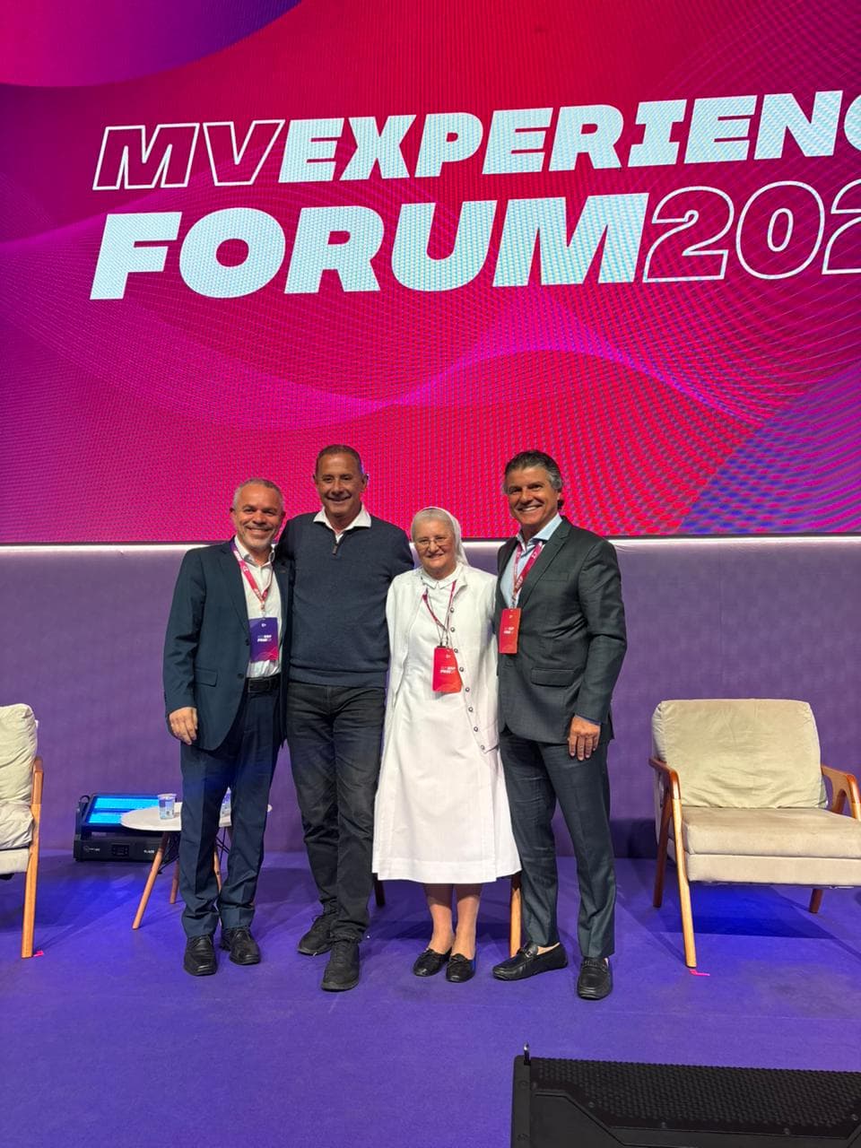 Presidente do Hospital Marques Basto participa do MV Experience Fórum 2026